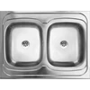 Plieninė virtuvinė plautuvė Kuchinox 60, SK6_320T, Inox Linen