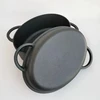 Krisberg Ketaus kepimo keptuvė 2 viename DANČIO / GRILĖS KEPUTINIS INDUKCINĖS DUJOS 34 cm