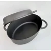 Krisberg Ketaus kepimo keptuvė 2 viename DANČIO / GRILĖS KEPUTINIS INDUKCINĖS DUJOS 34 cm