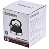 KRISBERG Virdulys plieno na gaz 2.5L, indukcija, juoda, KRISBERG KS-2587