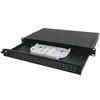 Krone Securitynet PANELĖ 19" 1U 24XSC DX 1X KASETĖ SC-FL-01