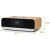 Roberts Radio BluTune 300LE vyšnių spalvos