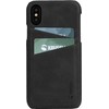 Apple Telefono dėklas Krusell Sunne 2 Card Cover iPhone XS Max, juodas