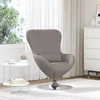 Fotelis Kiaušinio formos krėslas Taupe 63 x 73 x 90 cm audinys