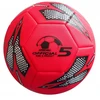 Kubisport Futbolo kamuolys raudona dydis 5 do gry i treningu na trawę Orlik (Kub_04-K5/1K-CRV)
