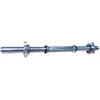 Kubisport Tiesus sraigtinis hantelis vienos rankos pratimams chromuotas 450/25 mm (Kub_05-CBR45K/25)