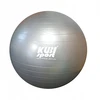 Kubisport Gimnastikos kamuolys fiziniams pratimams ir treniruotėms Sidabrinis 650 mm (Kub_05-S3215K-STR)