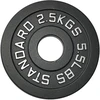 Kubisport Disko svoris olimpinis svarelis ketinis tvirtas 2,5kg 50mm (Kub_05-CWSPE2/5)