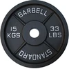 Kubisport Disko svoris olimpinis svarmuo ketaus tvirtas 15 kg 50mm (Kub_05-CWSPE15)