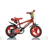 Kubisport Vaikiškas dviratukas 12 cali Zygzak McQueen Cars auta kółka boczne Dino Bikes (Kub_05-CSK5123K/CS3)