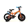 Kubisport Vaikiškas dviratukas 14 cali Hot Wheels oranžinė hamulec Dino Bikes (Kub_05-CSK5143K/HW)