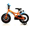 Kubisport Vaikiškas dviratukas 16 cali Hot Wheels oranžinė hamulec Dino Bikes (Kub_05-CSK5163K/HW)