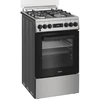 Whirlpool Viryklė | W5G8LMSWTX | Kaitlentės tipas Dujinė | Orkaitės tipas Elektrinė | Nerūdijantis plienas | Plotis 50 cm | Gylis 60 cm | 60 L