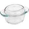 Quokka Küchenprofi Elsass - Borosilicate Glass Oven Dish with Lid 1.4 l 18×11.5 cm