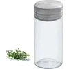Küchenprofi - Glass and Stainless Steel Spice Jar 9.3x4 cm