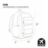 Kuprinė Carhartt vieno skyriaus 27 l juodas