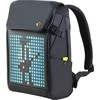 Divoom Mugursoma M Premium Laikapstākļu izturīga soma ar Led Pixel Art Displeju & App vadību Melna