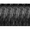 Party Deco PartyDeco vakarėlio užuolaida juoda 100x200cm 72299