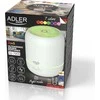 Drėkintuvas Adler | Ultragarsinis aromato difuzorius 3in1 | AD 7968 | Ultragarsinis | Tinka kambariams iki 25 m² | Baltas
