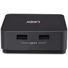 KVM Jungiklis - LINDY 2 Prievadų Type C, Dvigubas HDMI 4K60 KVM Jungiklis su USB 3.2 Gen 2, 100W PD