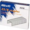 [[KEEP0]]KW-TRIO Kabės 23/8 0238 30 - 50 kortelių po 1000 vnt.