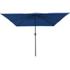Sodo skėtis 295 x 295 x 245 cm Poliesteris ir plienas Azurblau