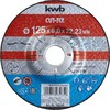 KWB kwb CUT-FIX, Šlifavimo diskas, Metalas, 2,2 cm, 12,5 cm, 6 mm, 80 m/s