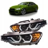 KYB BMW 3 serijos F30 F31 priekiniai dienos žibintai juodi