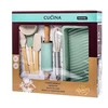 La Cucina Kepimo rinkinys, 12 dalių su silikoninėmis formelėmis, forma 20 x 10 x 4 cm