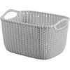 Curver Grozs Knit L taisnsturis 19L 40x30x23cm gaisi peleks
