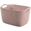 Curver Grozs Knit L taisnsturis 19L 40x30x23cm roza