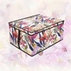 ORDINETT Folding box L size 50x40x25cm Floral Beauty