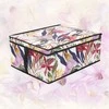ORDINETT Folding box M size 48x36x19cm Floral Beauty