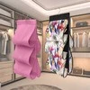 ORDINETT Organizators iekarinams rokassomam ar 5 plauktiem 72x42cm Blossom