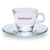 La Pavoni 6 szklanych filiżanek do espresso su podstawkami (LPACUPGL01)
