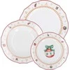 LA PORCELLANA BIANCA CHRISTMAS EDITION 3 lėkščių rinkinys 2 žmonėms