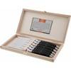 Laguiole Tradition Jean Dubost Laguiole 6 vnt. Peilis Set, Akrilas Juodas