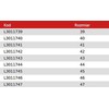 Lahti Pro Trzewiki Nubuko aulinukai, juodi ir raudoni, s3 sra, "44", ce, Lahti