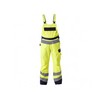 Lahti Pro Ogrodniczki Įspėjamieji dungarees, geltoni 'premium', "3xl", ce, lahti