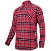 Lahti Pro Koszula Flaneliniai marškiniai, raudoni ir tamsiai mėlyni, 170 g/m2, "m", ce, lahti