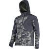 Lahti Pro Striukė Softshell striukė su gobtuvu, žaliai juodas kamufliažinis raštas, "s", ce, lahti