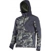 Lahti Pro Striukė Softshell striukė su gobtuvu, žaliai juodai maskuojanti, "XL", CE, Lahti