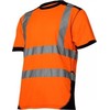 Lahti Pro Marškinėliai Įspėjamieji marškinėliai, oranžinės-juodos spalvos, „2xl“, ce, Lahti