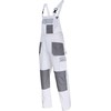 Lahti Pro Ogrodniczki Balti ir pilki kombinezonai, 100 % medvilnė, „3xl (60)“, ce, lahti