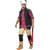 Lahti Pro Koszula Flaneliniai marškiniai, raudonai tamsiai mėlyni, 170 g/m2, "2xl", ce, lahti
