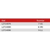 Lahti Pro Rękawice Rožinės dirbtinės odos pirštinės l271409p, kartonas, "9", ce, Lahti