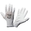 Lahti Pro Rękawice PU pirštinės baltos l230108p, 12 porų, "8", ce, Lahti