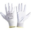 Lahti Pro Rękawice PU antistatinės pirštinės, baltos l230407p, kartonas, "7", ce, Lahti
