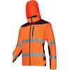 Lahti Pro Softshell striukė su nuimamomis rankovėmis, oranžinė, "m", ce, lahti