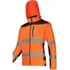Lahti Pro Softshell striukė su nuimamomis rankovėmis, oranžinė, "L", ce, lahti